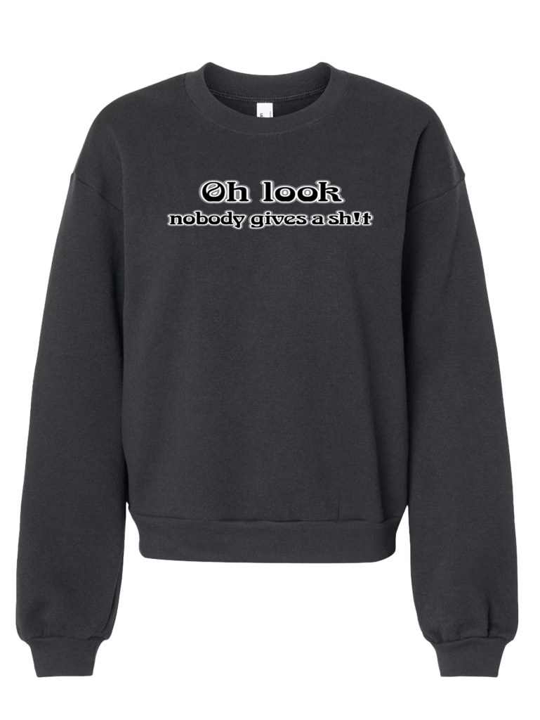 The American Apparel ReFlex Fleece Crewneck - Gives a Sh!t