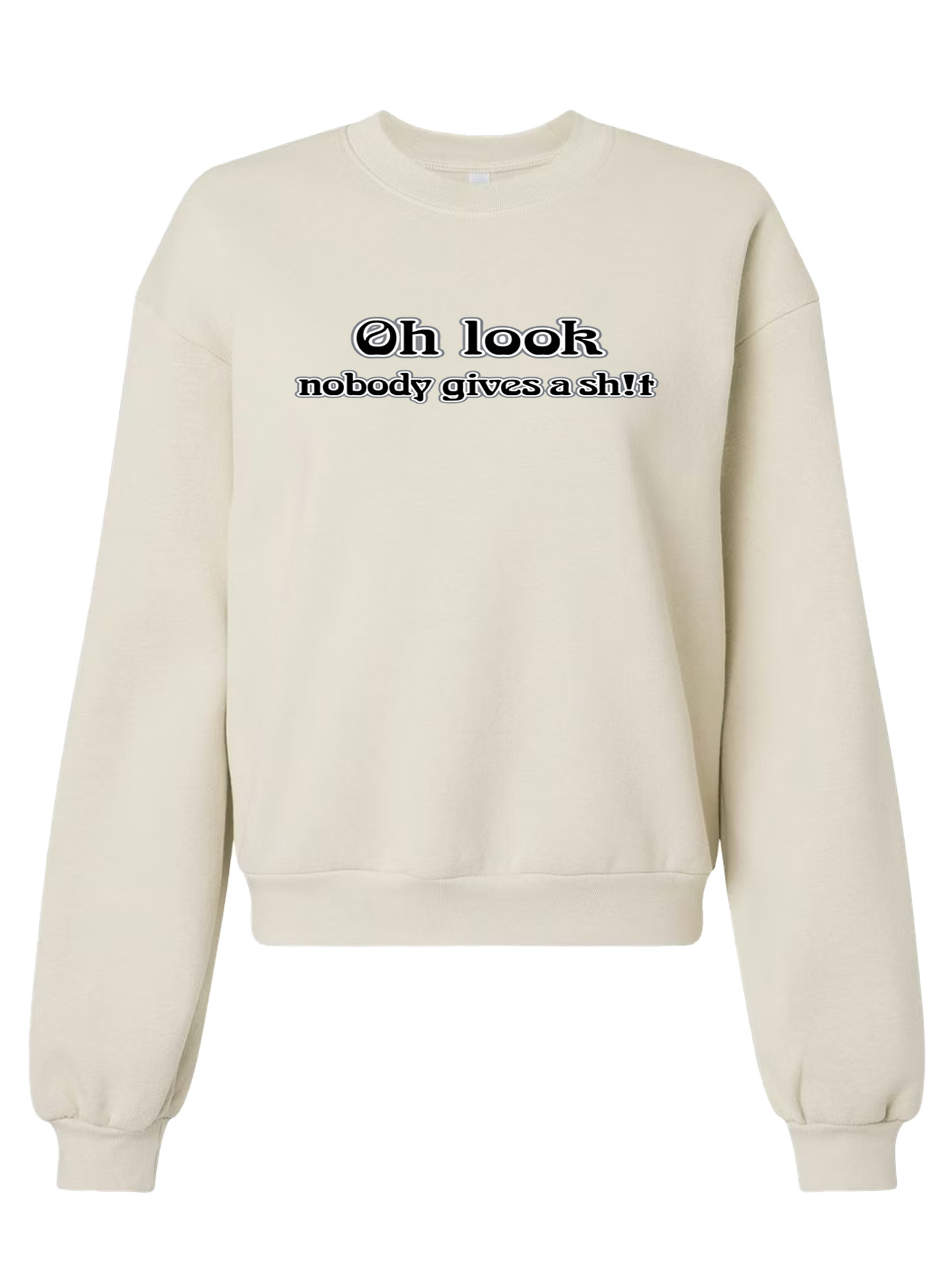 The American Apparel ReFlex Fleece Crewneck - Gives a Sh!t - Image 6