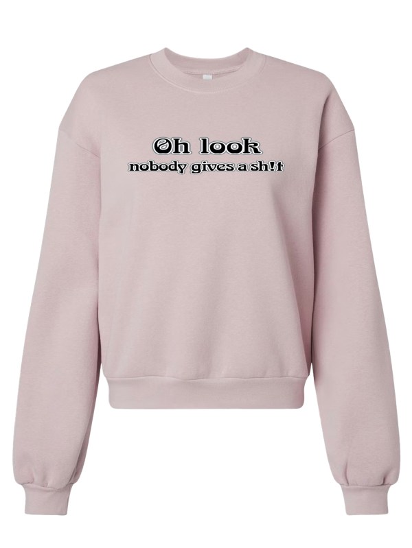 The American Apparel ReFlex Fleece Crewneck - Gives a Sh!t