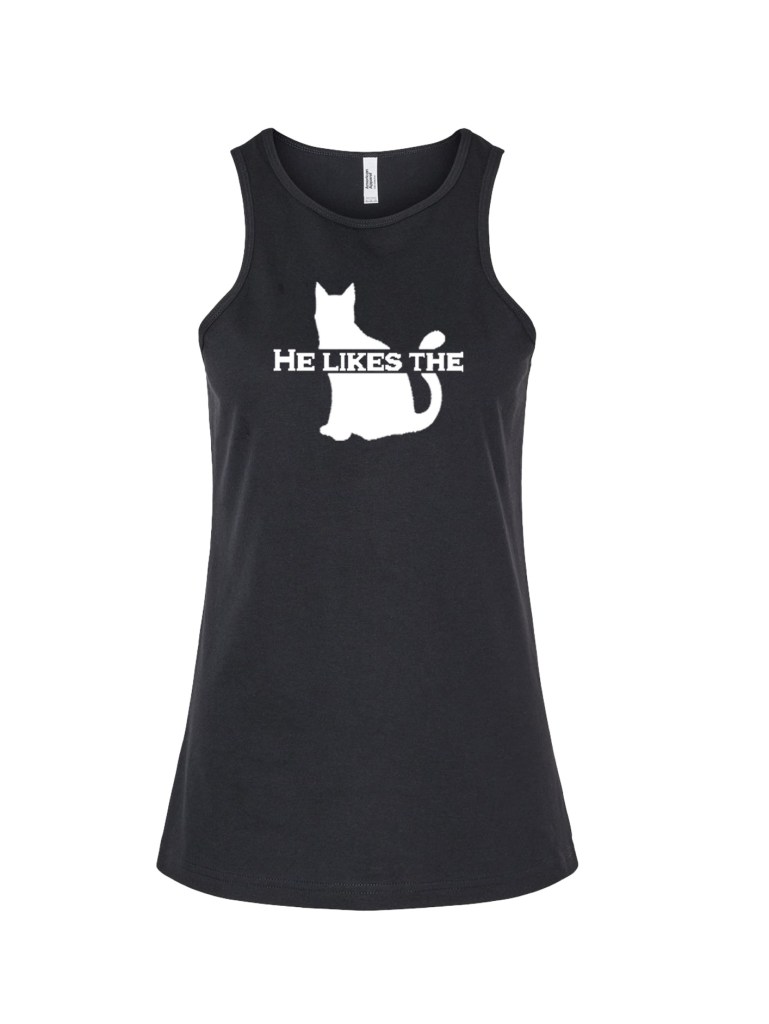 Ladies' CVC Racerback Tank - Kitty
