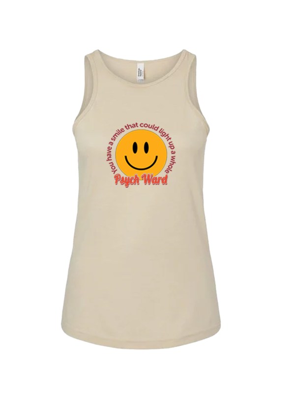 Ladies' CVC Racerback Tank - Psych Ward