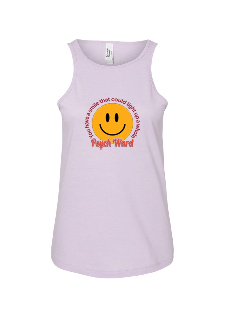 Ladies' CVC Racerback Tank - Psych Ward