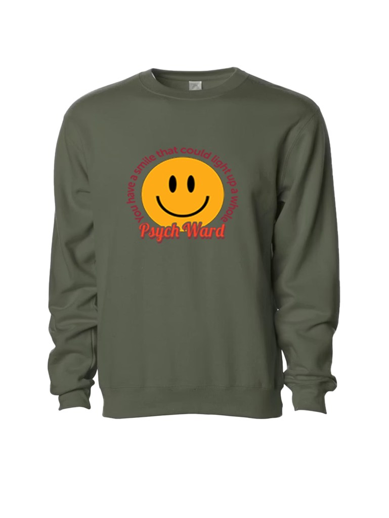 Unisex Midweight Crewneck Sweatshirt - Psych Ward