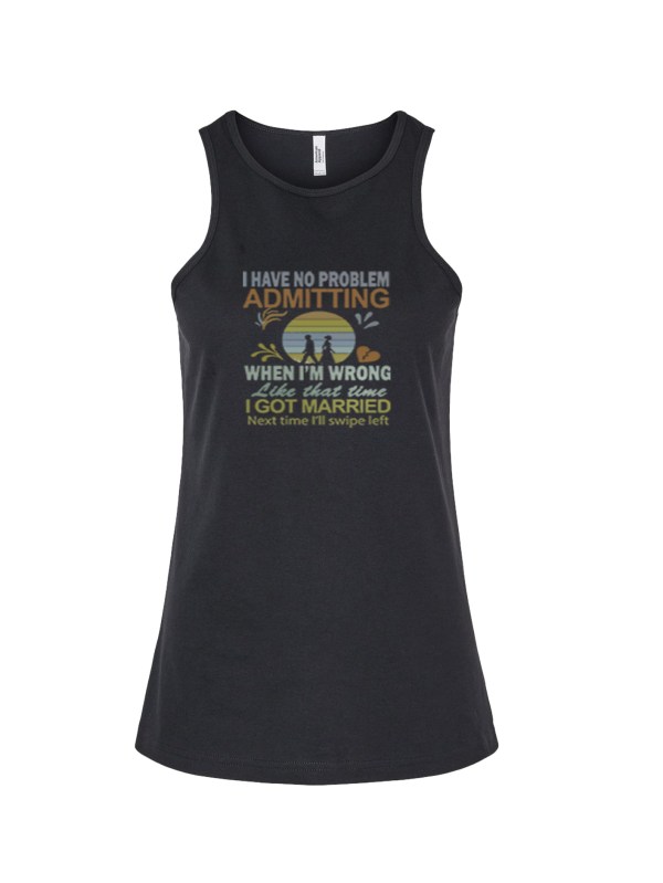 Ladies' CVC Racerback Tank - Swipe Left