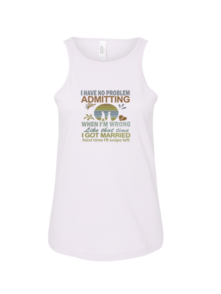 Ladies' CVC Racerback Tank - Swipe Left