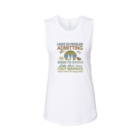 Women's Jersey Muscle Tank - Swipe Left