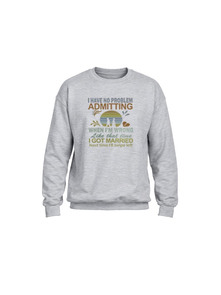Heavy Blend Crewneck Sweatshirt- Swipe Left