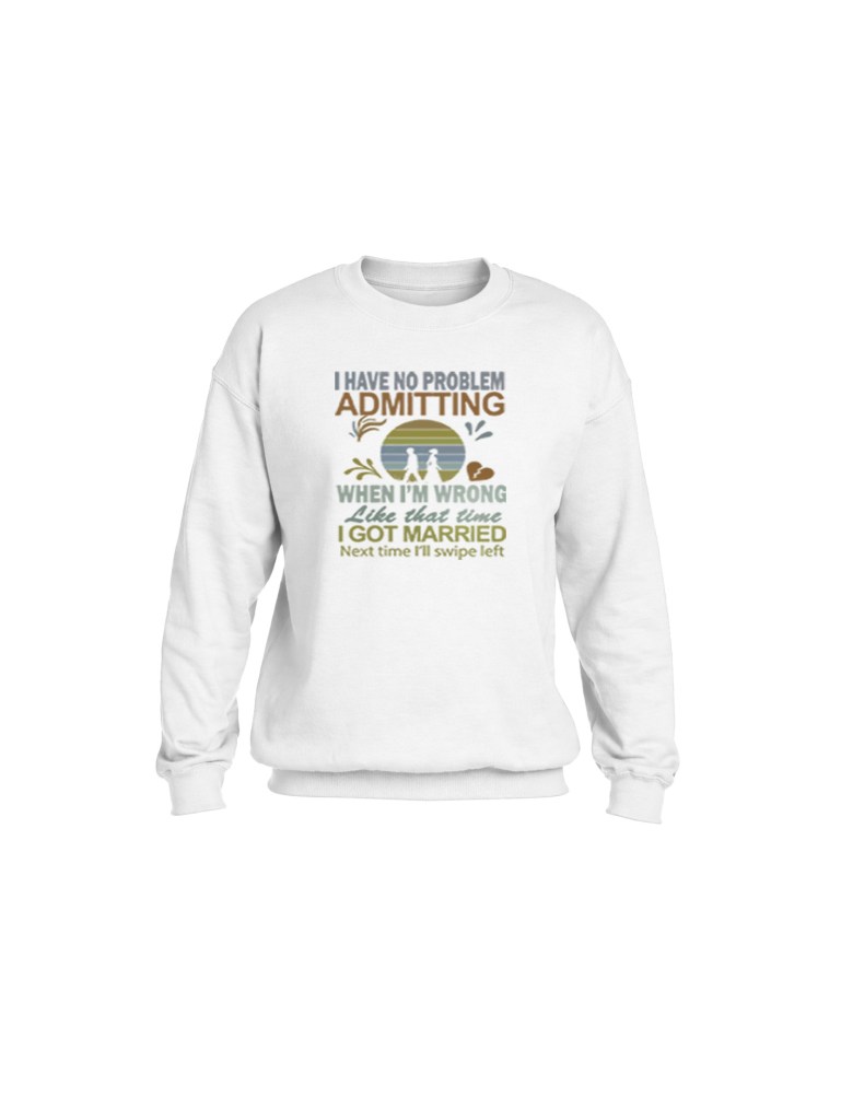 Heavy Blend Crewneck Sweatshirt- Swipe Left