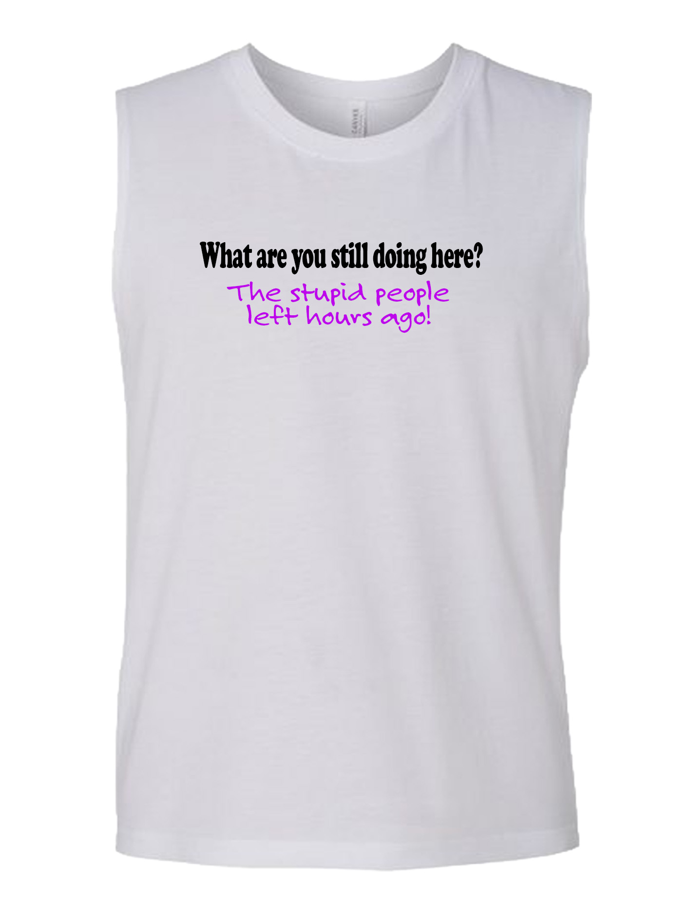 Muscle Tank - Stupid People - Image 9
