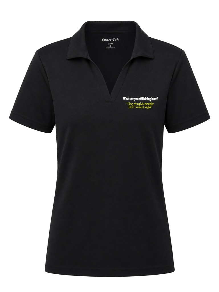Women's PosiCharge RacerMesh Polo - Stupid People