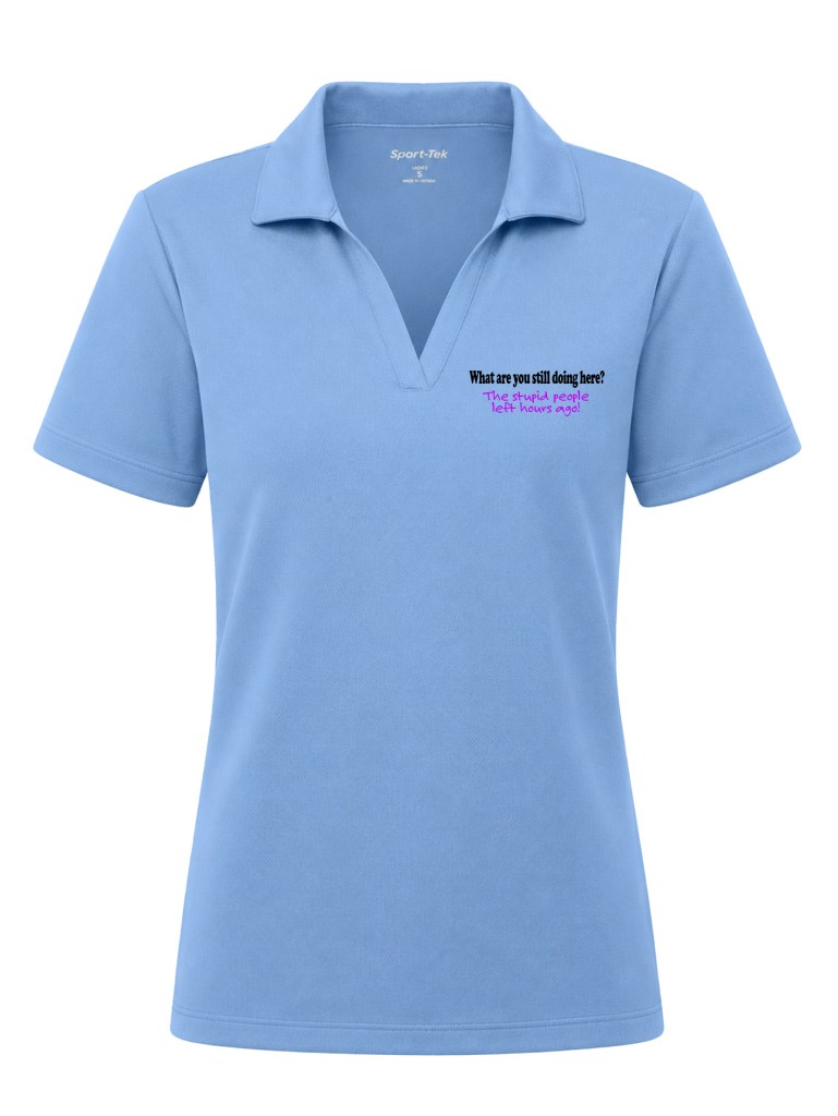 Women's PosiCharge RacerMesh Polo - Stupid People