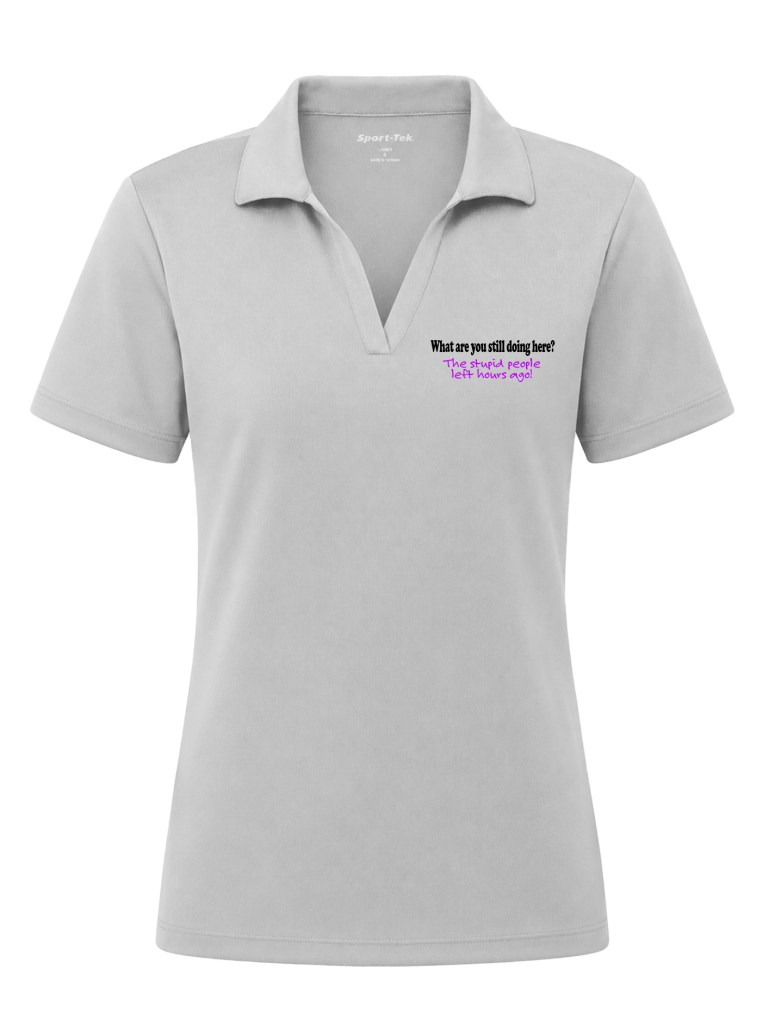 Women's PosiCharge RacerMesh Polo - Stupid People