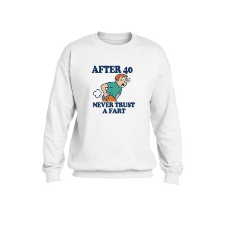 Heavy Blend Crewneck Sweatshirt- Trust a Fart