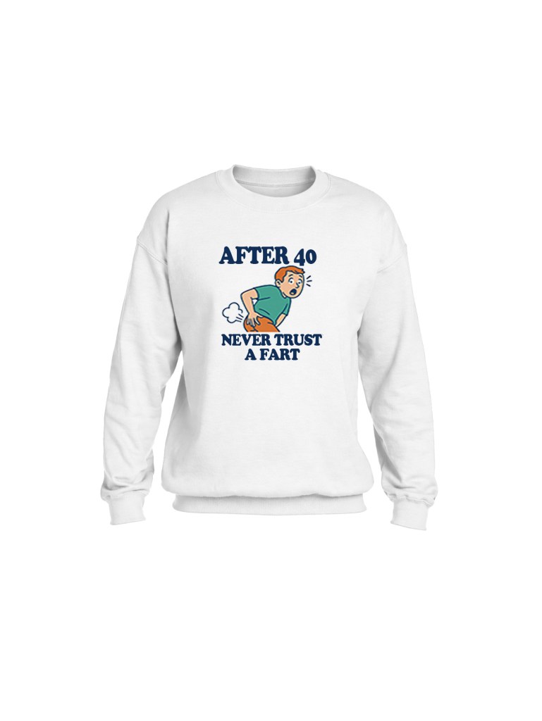 Heavy Blend Crewneck Sweatshirt- Trust a Fart