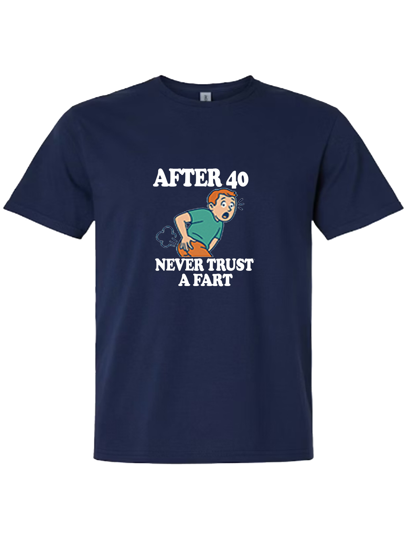 Light Cotton T-Shirt - Trust a Fart - Image 7