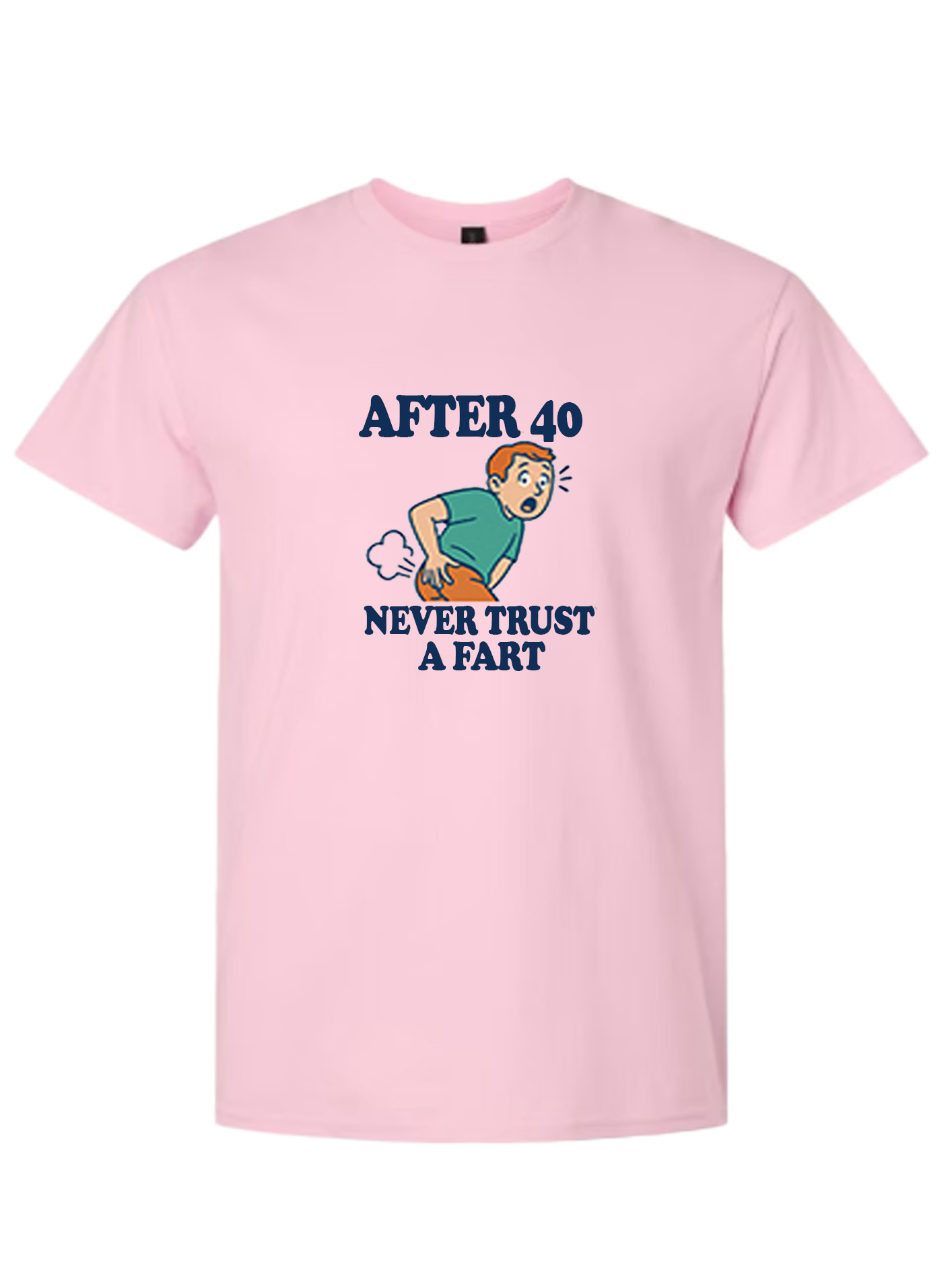 Light Cotton T-Shirt - Trust a Fart - Image 1