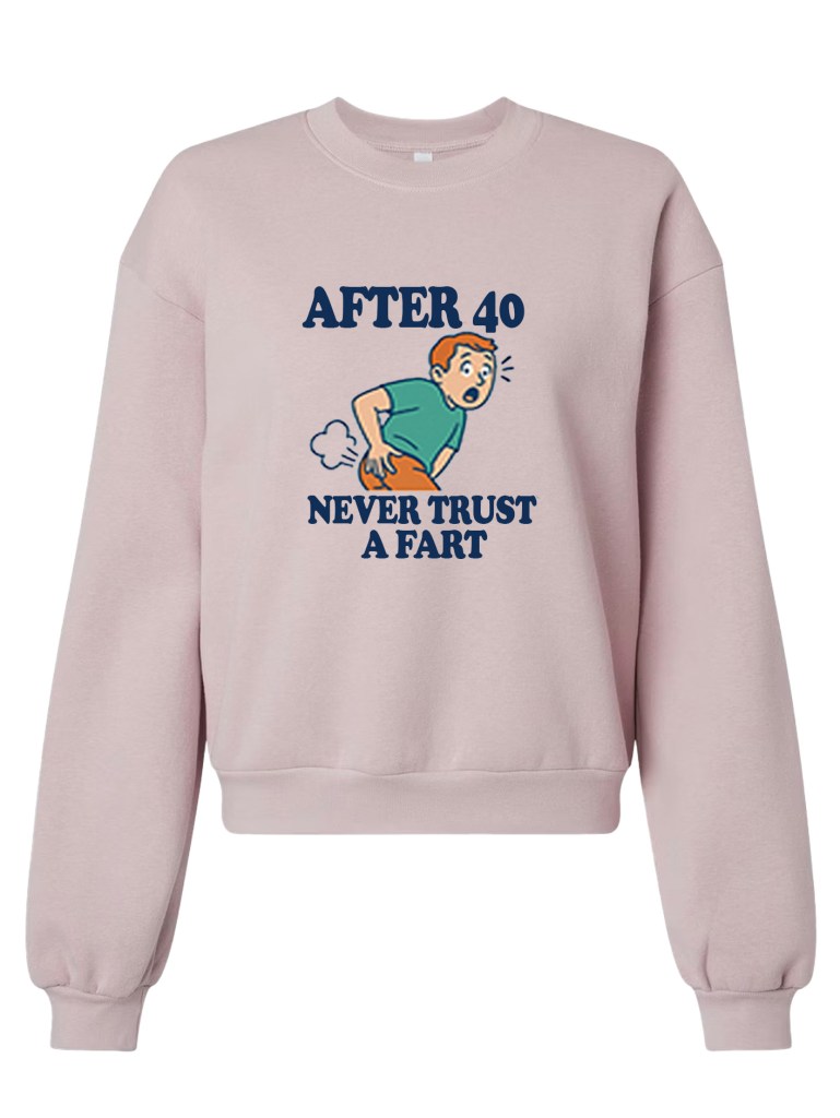 The American Apparel ReFlex Fleece Crewneck - Trust a Fart