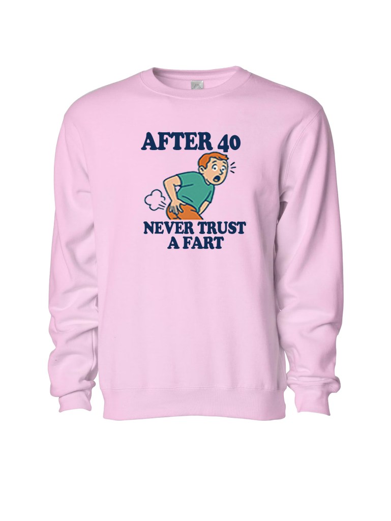 Unisex Midweight Crewneck Sweatshirt - Trust a Fart