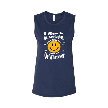 Women's Jersey Muscle Tank - Unf#ck You
