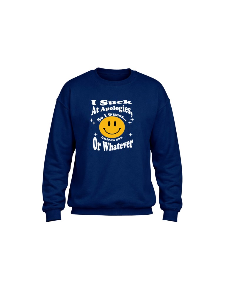 Heavy Blend Crewneck Sweatshirt- Unf#ck You