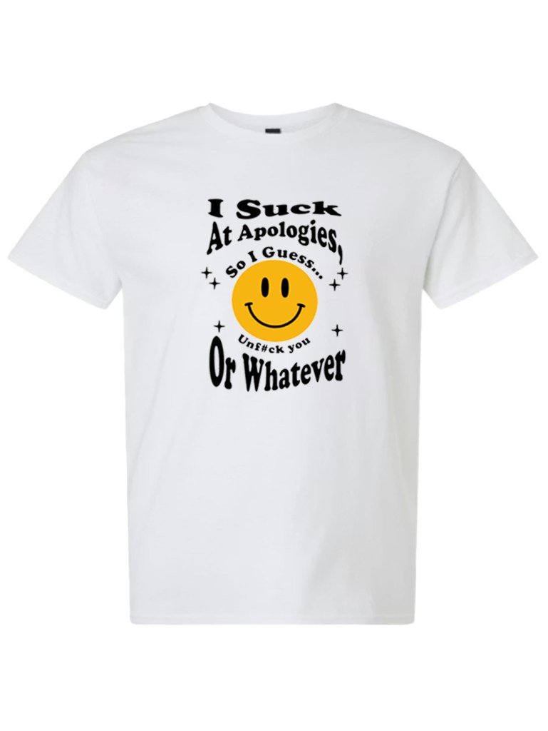 Whiteout T-Shirt Unf#ck You
