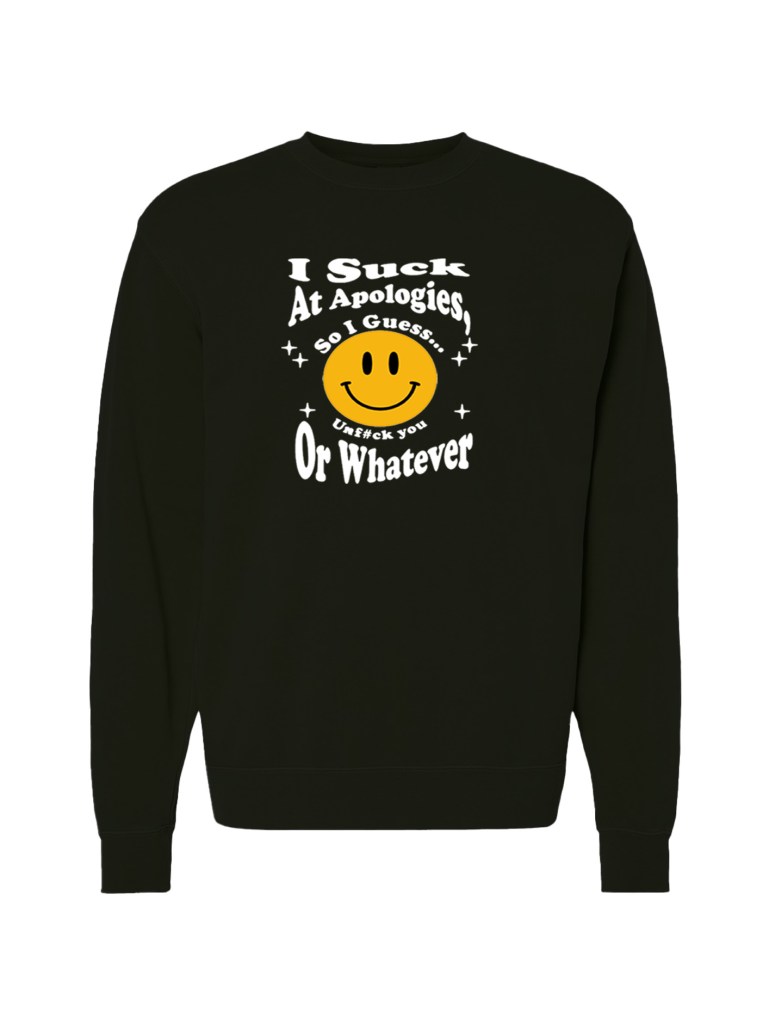 Unisex Pigment Dyed Crew Neck - Unf#ck You