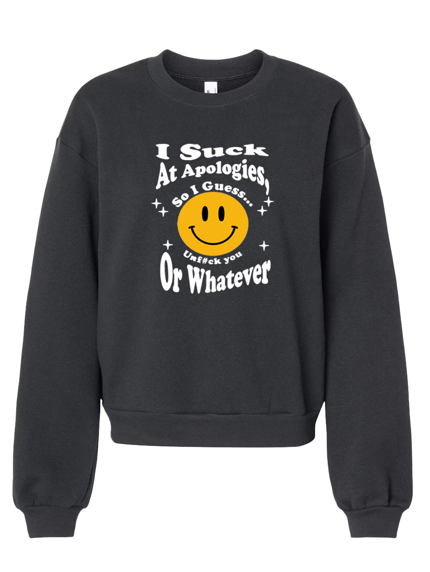 The American Apparel ReFlex Fleece Crewneck - Unf#ck You - Image 6