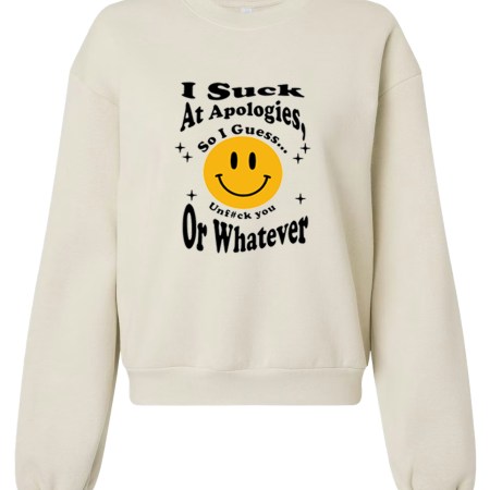 The American Apparel ReFlex Fleece Crewneck - Unf#ck You