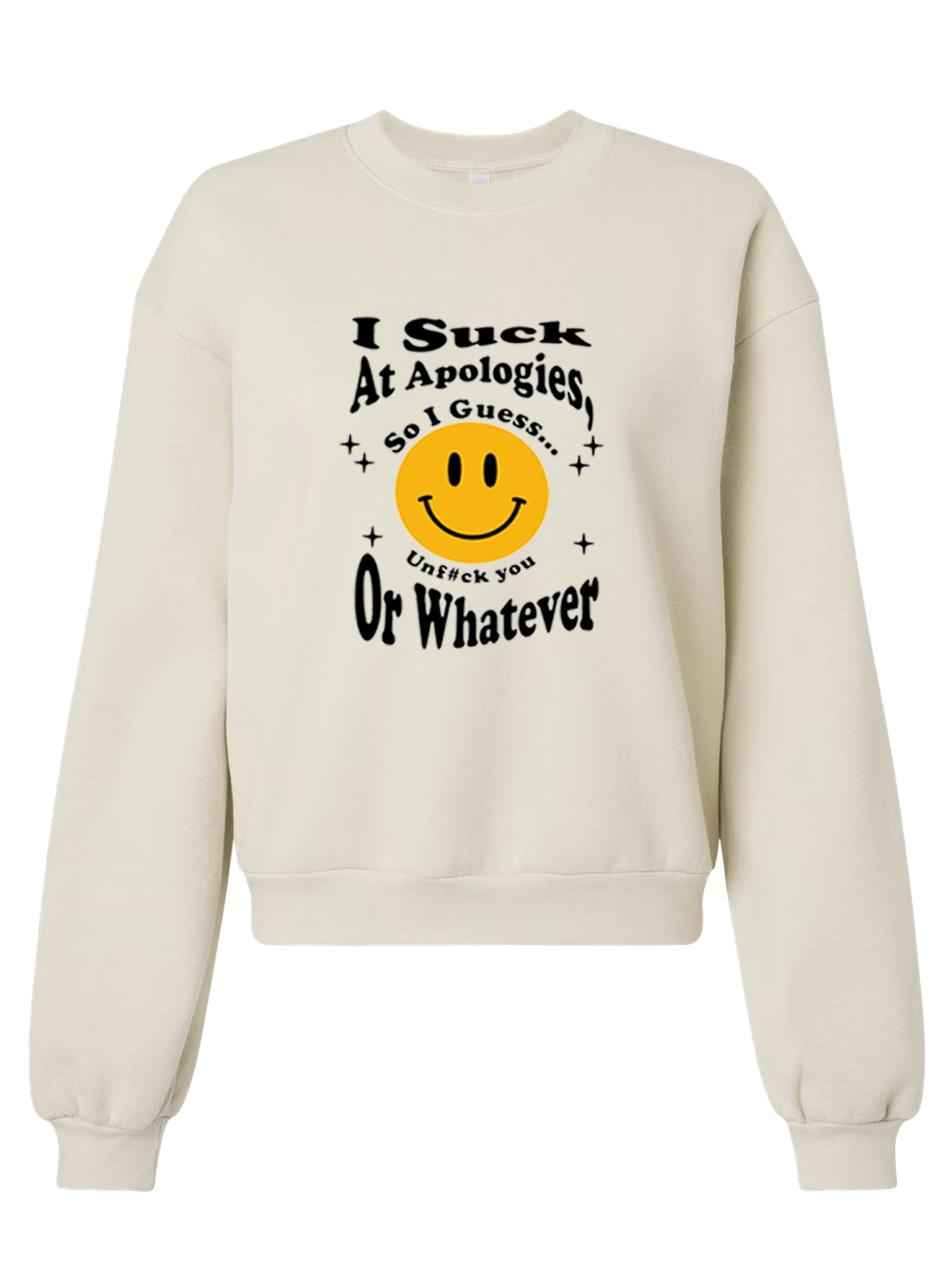 The American Apparel ReFlex Fleece Crewneck - Unf#ck You - Image 1