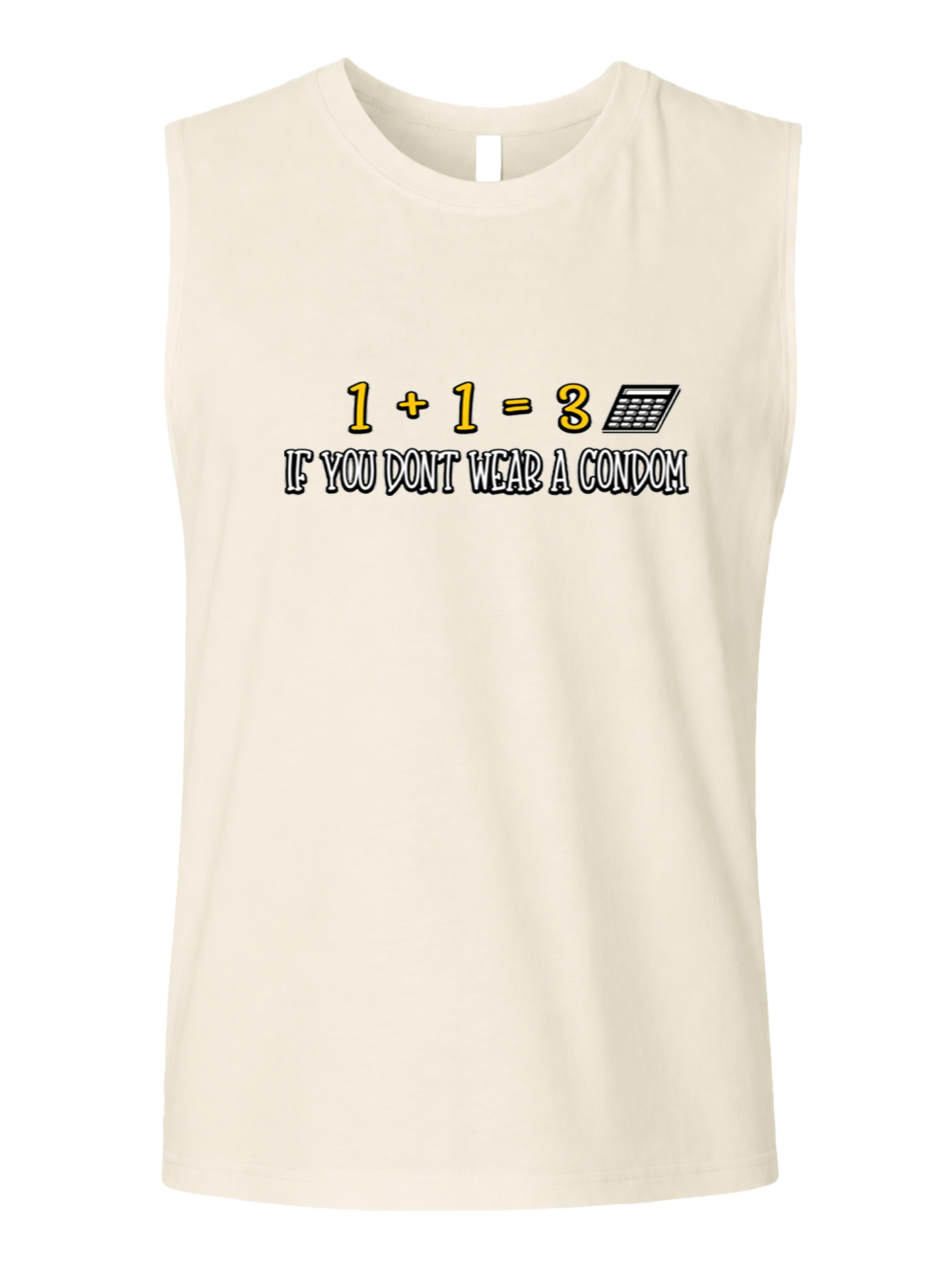 Muscle Tank - Wear a Condom - Image 1