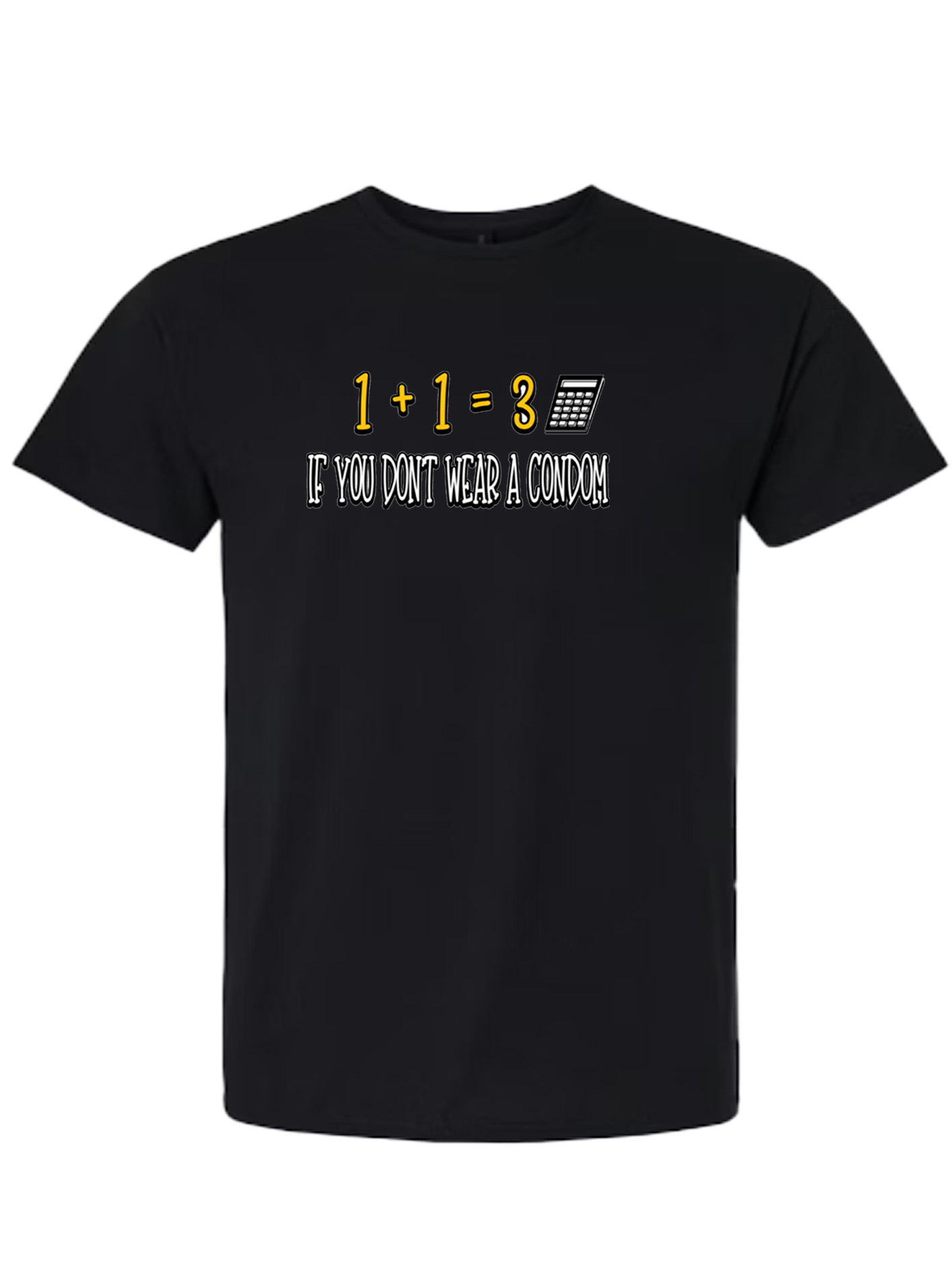 Light Cotton T-Shirt - Wear a Condom - Image 4