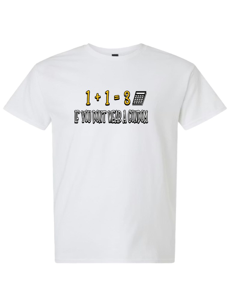 Light Cotton T-Shirt - Wear a Condom