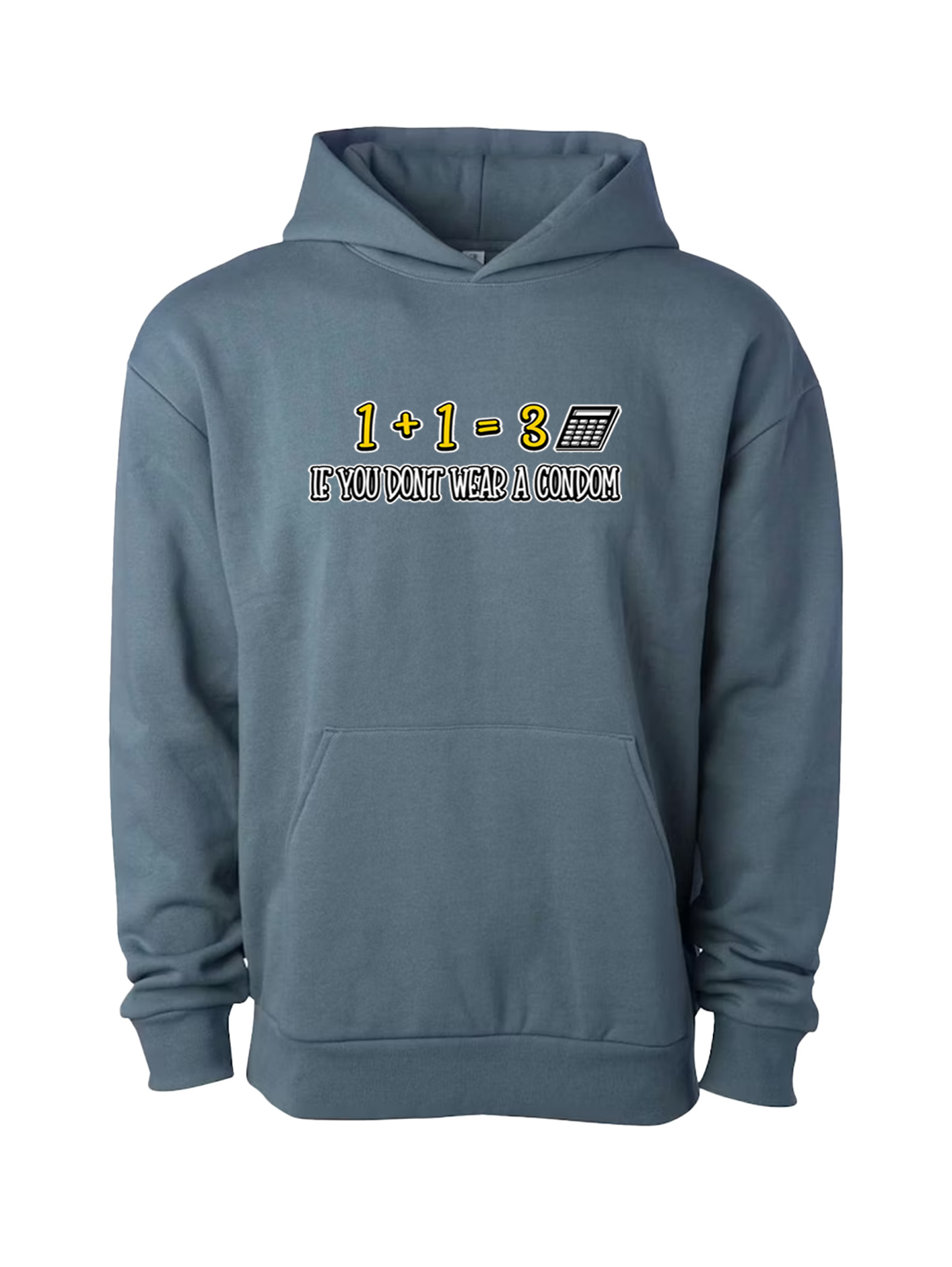 Independent Trading Avenue Pullover Hoodie - Wear a Condom - Image 3