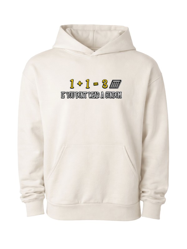 Independent Trading Avenue Pullover Hoodie - Wear a Condom