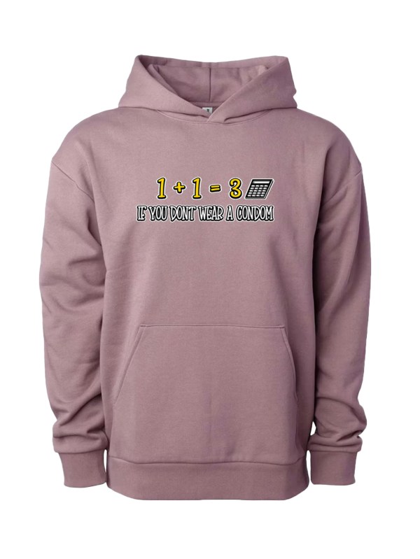 Independent Trading Avenue Pullover Hoodie - Wear a Condom
