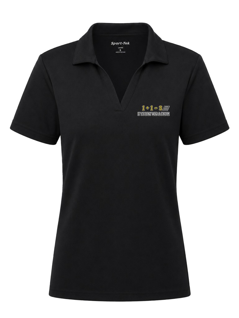 Women's PosiCharge RacerMesh Polo - Wear a Condom