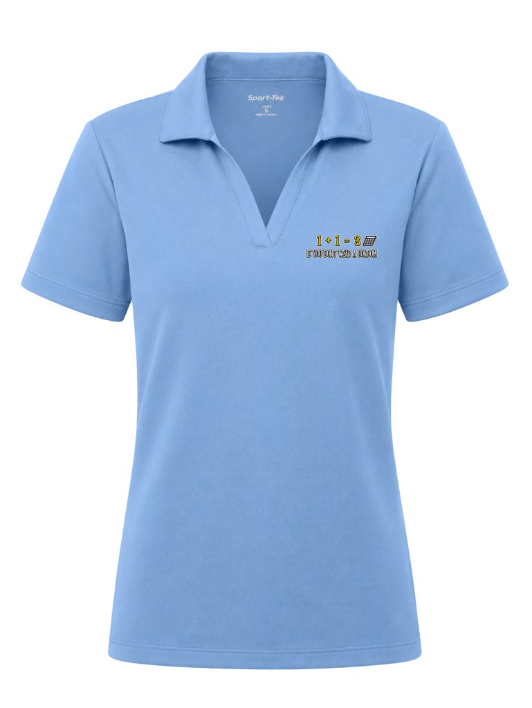 Women's PosiCharge RacerMesh Polo - Wear a Condom