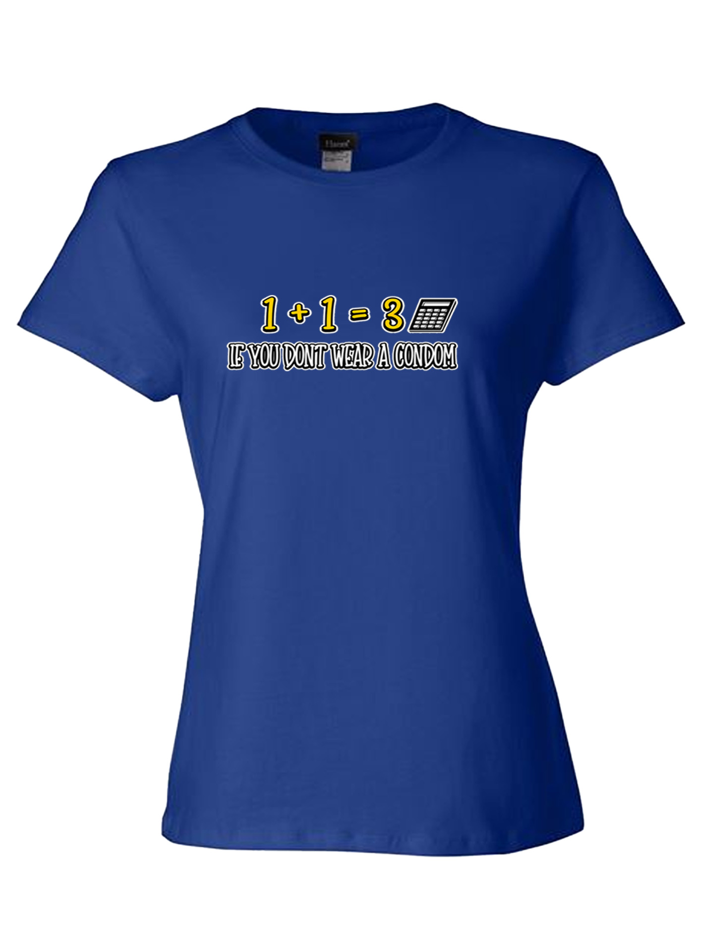 Perfect-T Women's T-Shirt - Wear a Condom - Image 3