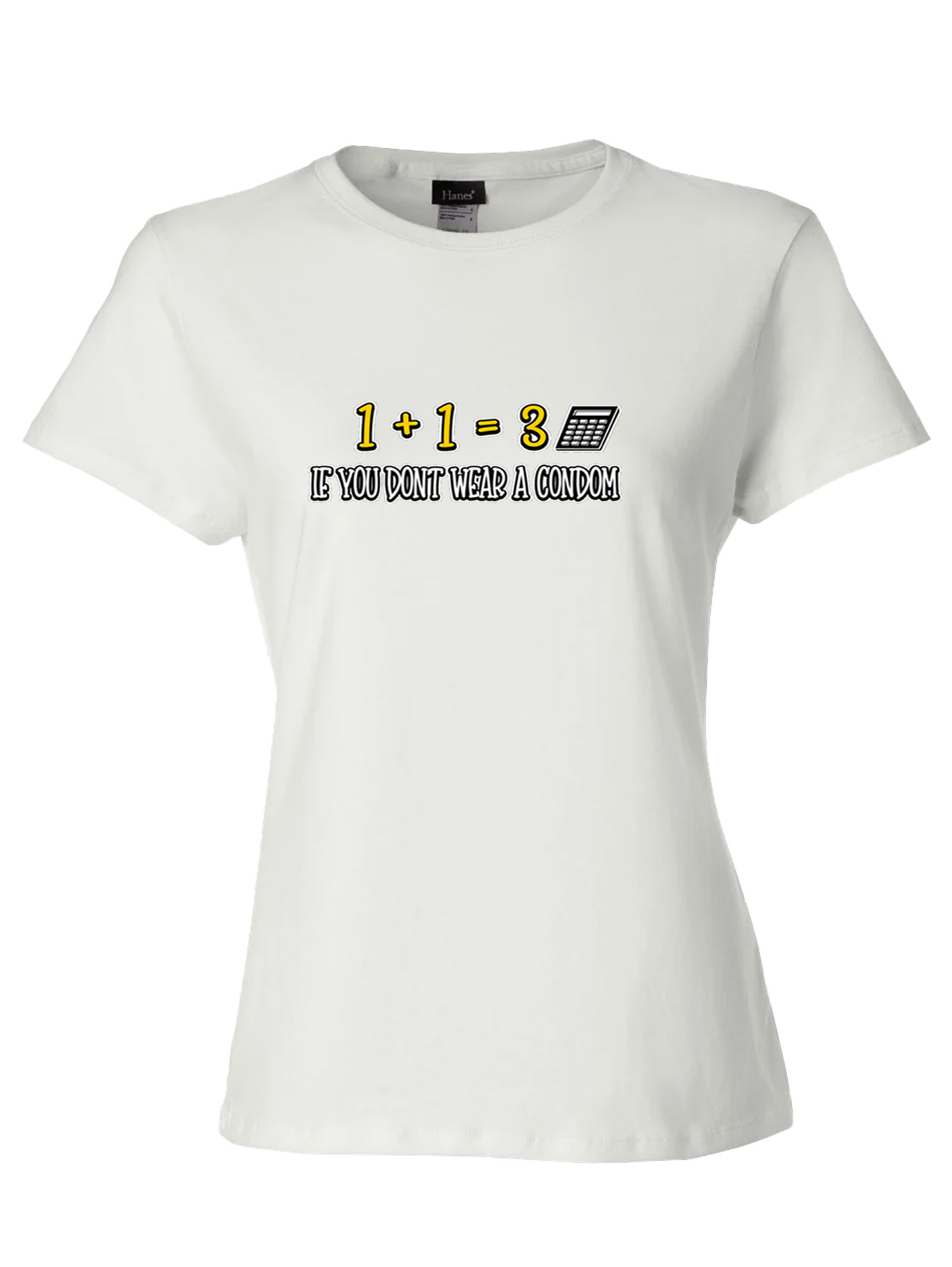 Perfect-T Women's T-Shirt - Wear a Condom - Image 5