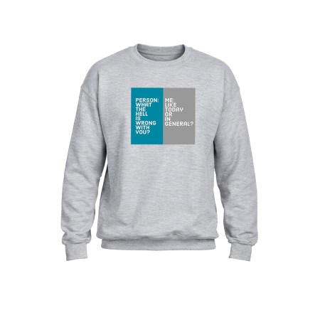 Heavy Blend Crewneck Sweatshirt- What's Wrong