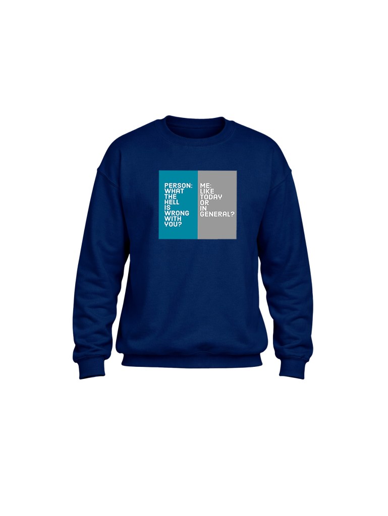 Heavy Blend Crewneck Sweatshirt- What's Wrong