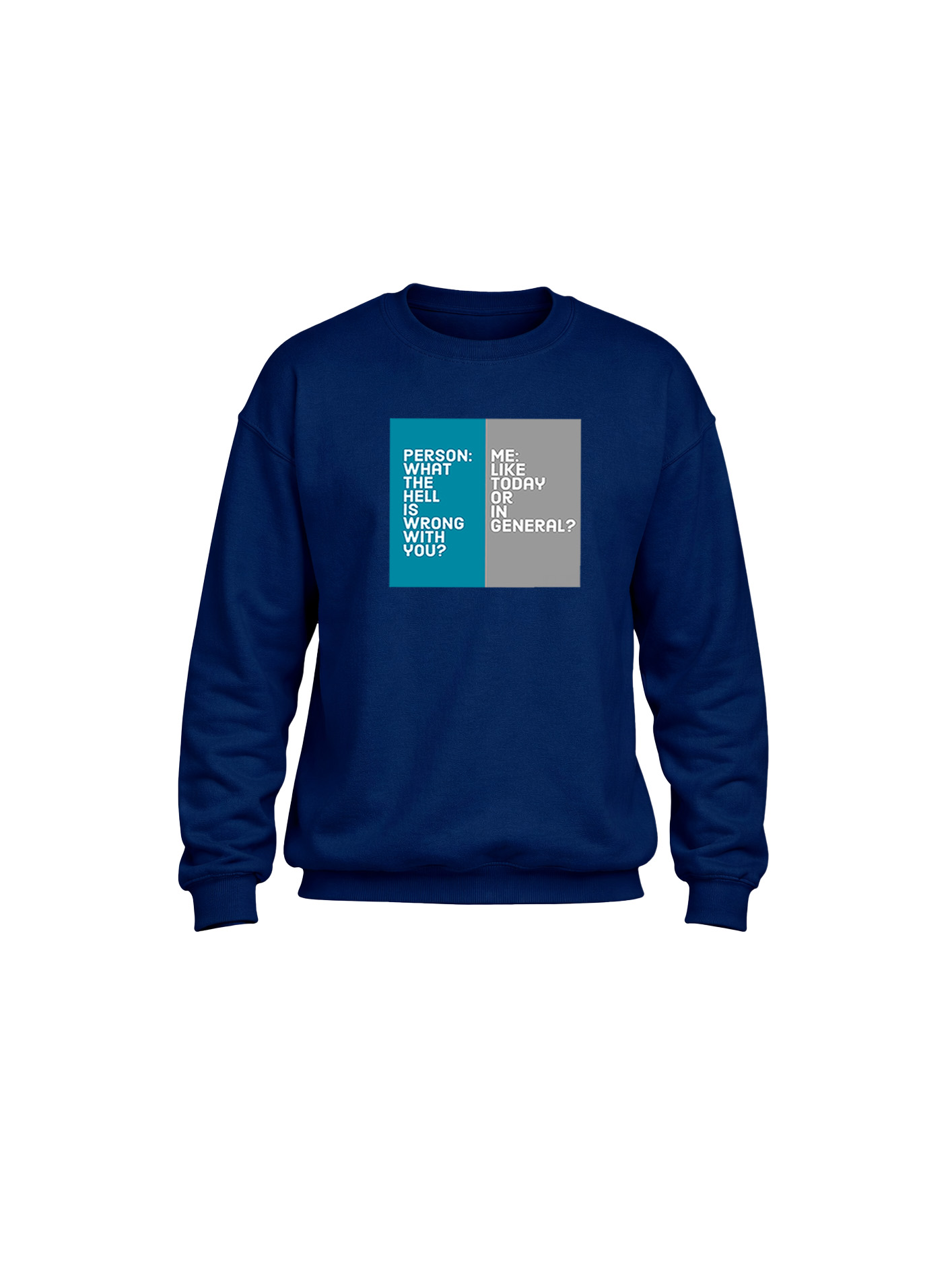 Heavy Blend Crewneck Sweatshirt- What
