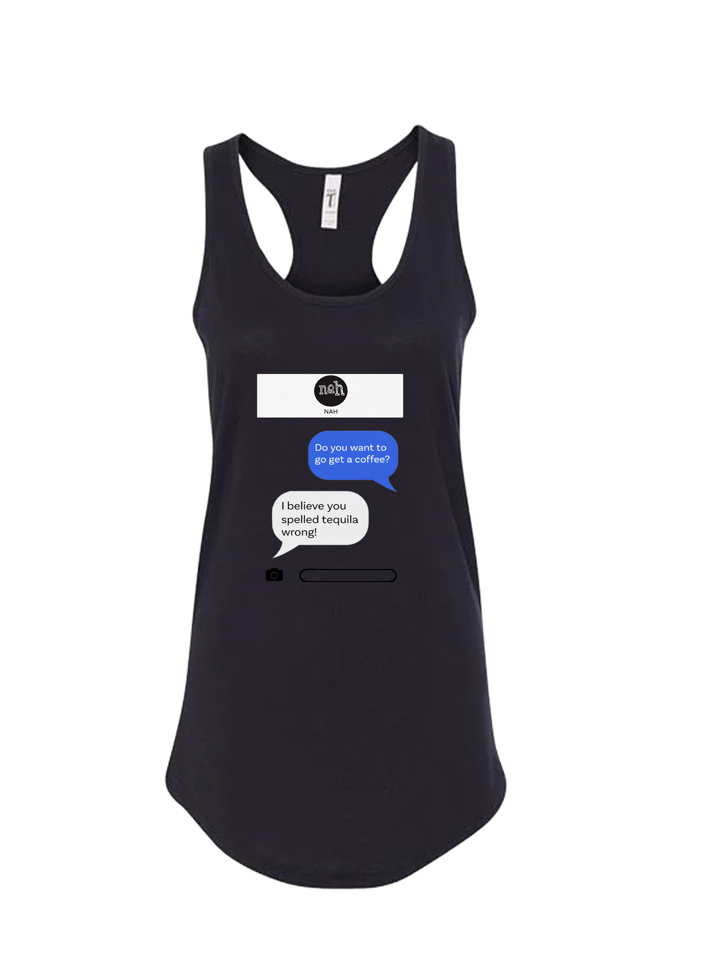 Ladies' Ideal Racerback Tank - Coffee Tequila - Image 3