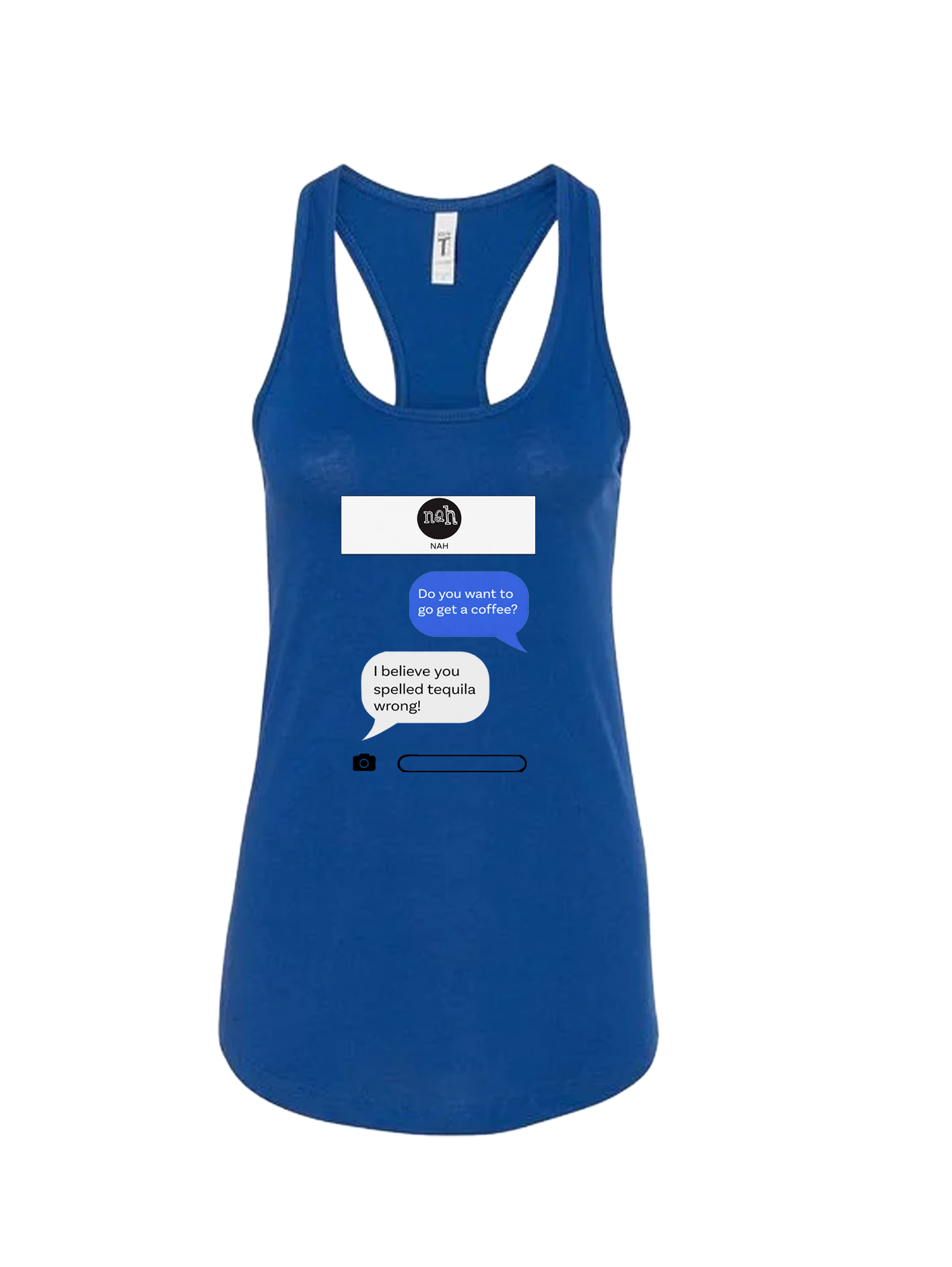 Ladies' Ideal Racerback Tank - Coffee Tequila - Image 5