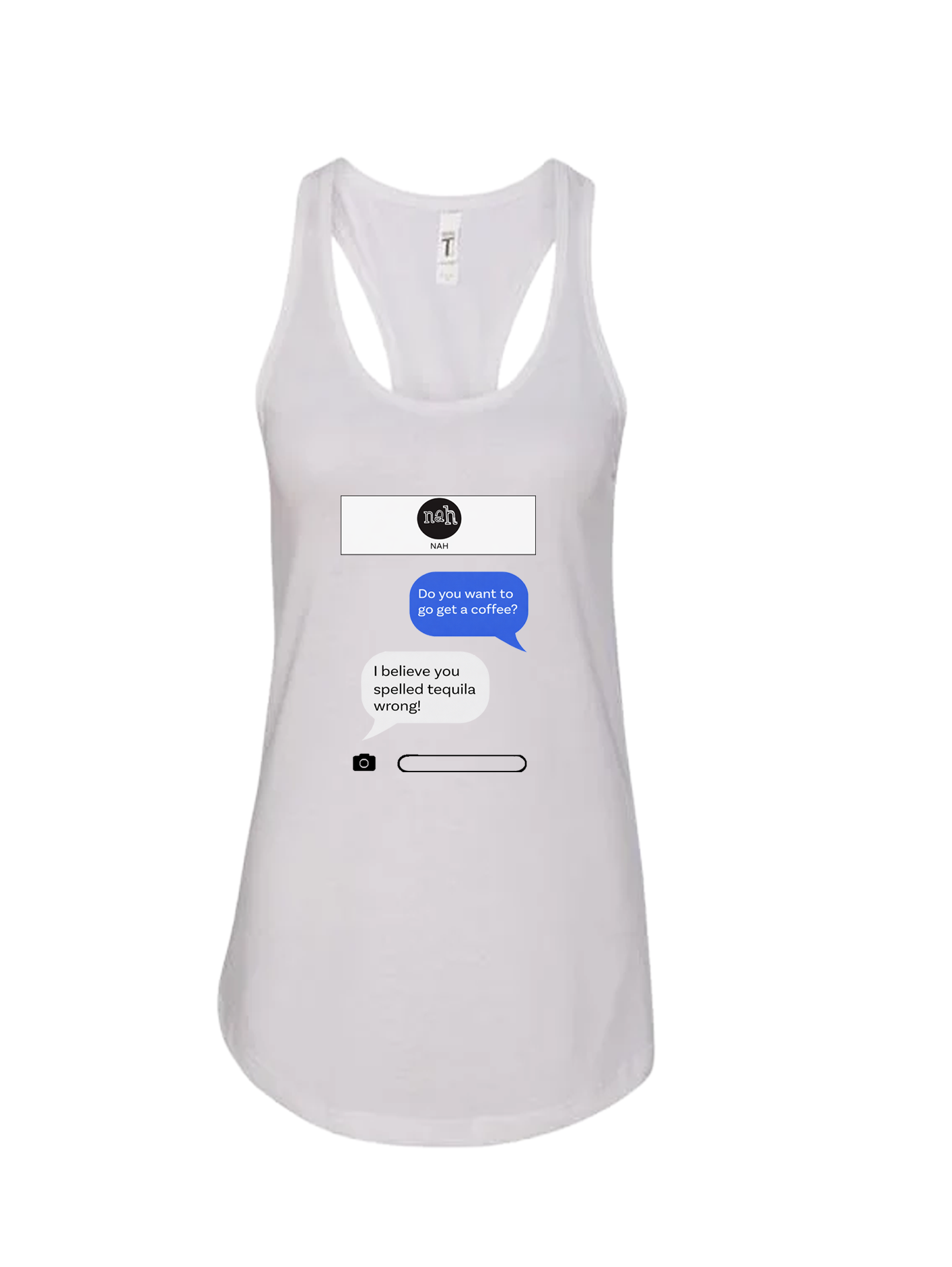 Ladies' Ideal Racerback Tank - Coffee Tequila - Image 1
