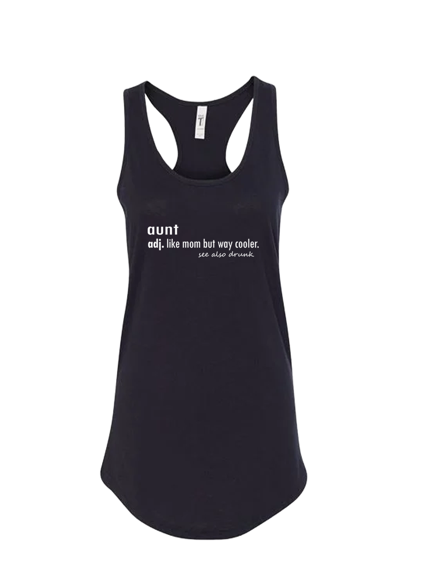 Ladies' Ideal Racerback Tank - Dictionary Aunt - Image 2