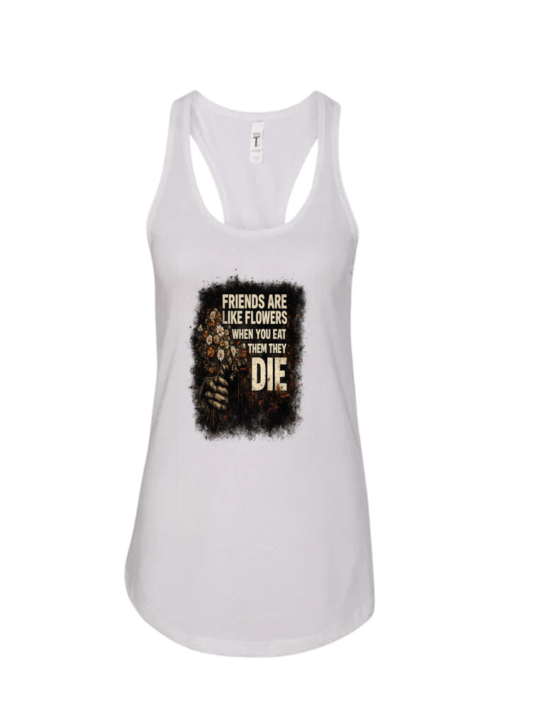 Ladies' Ideal Racerback Tank - Friends Flowers