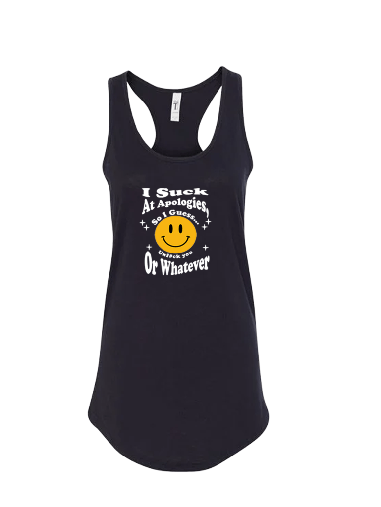 Ladies' Ideal Racerback Tank - Unf#ck You