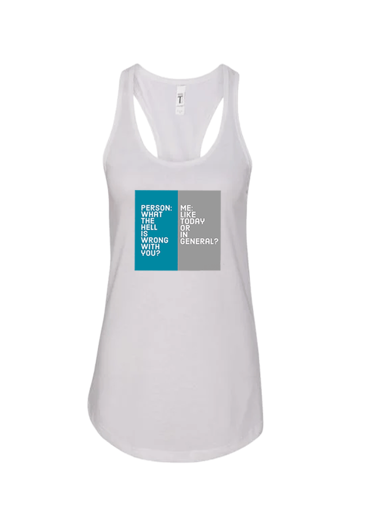 Ladies' Ideal Racerback Tank - What's Wrong