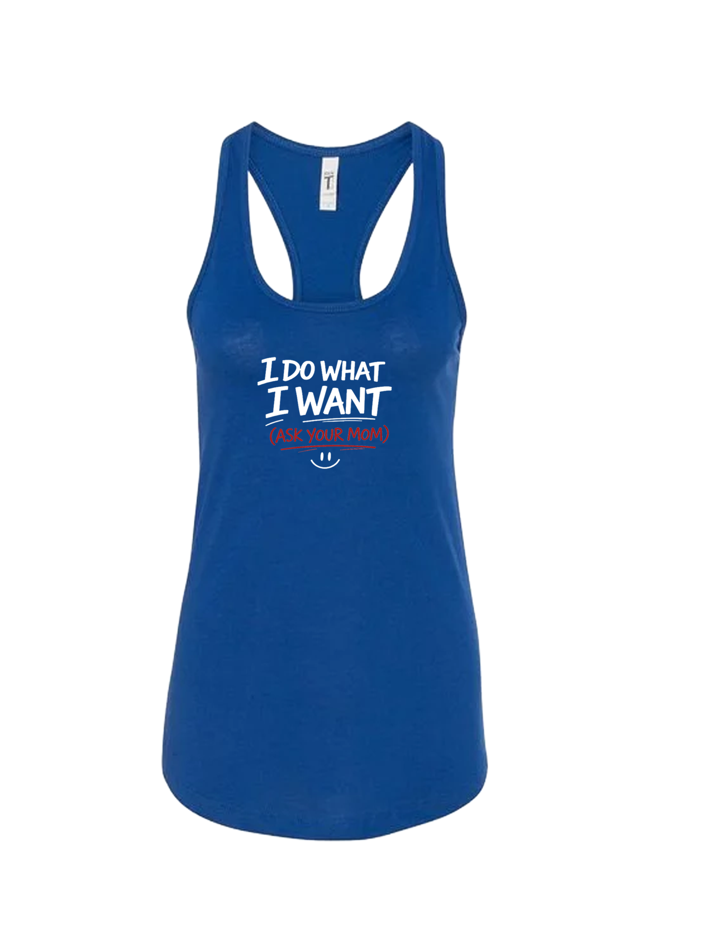 Ladies' Ideal Racerback Tank - Coffee Opinion - Image 3